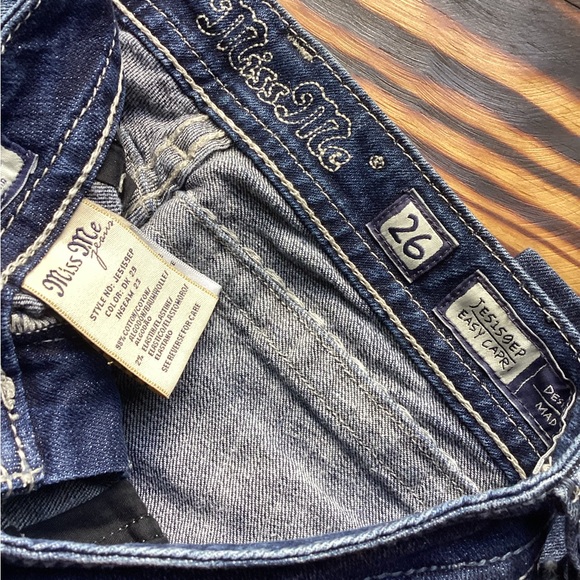 Miss Me Blue Easy Capri Size 26 - Picture 5 of 5